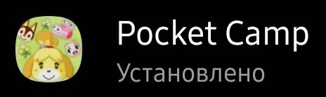 Pocket Camp Иконка и название