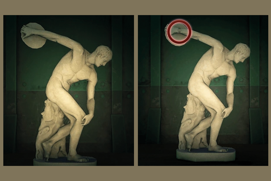 Атлетическая статуя / Robust Statue