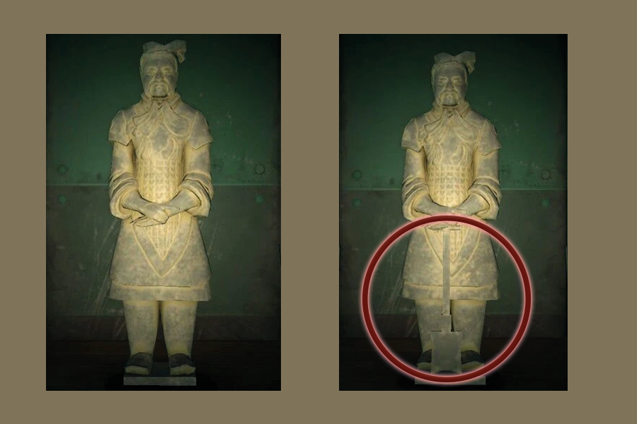 Воинственная статуя / Warrior Statue