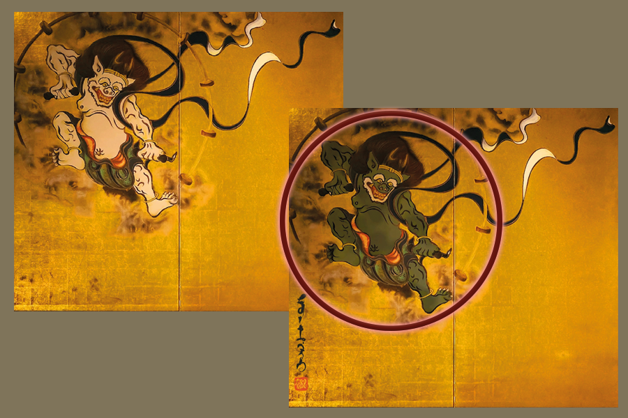 Дикая картина. Левая часть. / Wild Painting Left Half