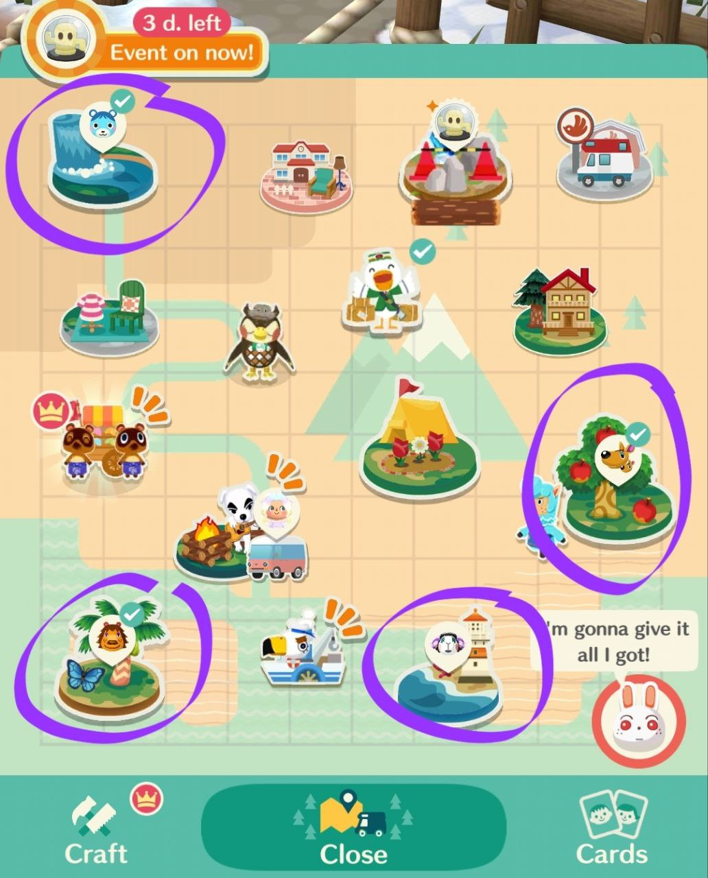 Острова с жителями-гостями