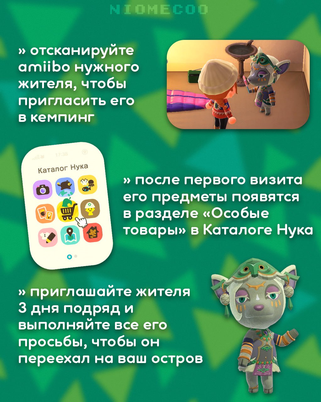 Сканирование amiibo