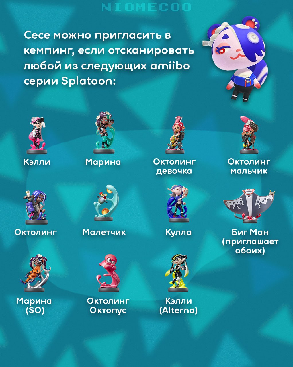 Приглашение Сесе