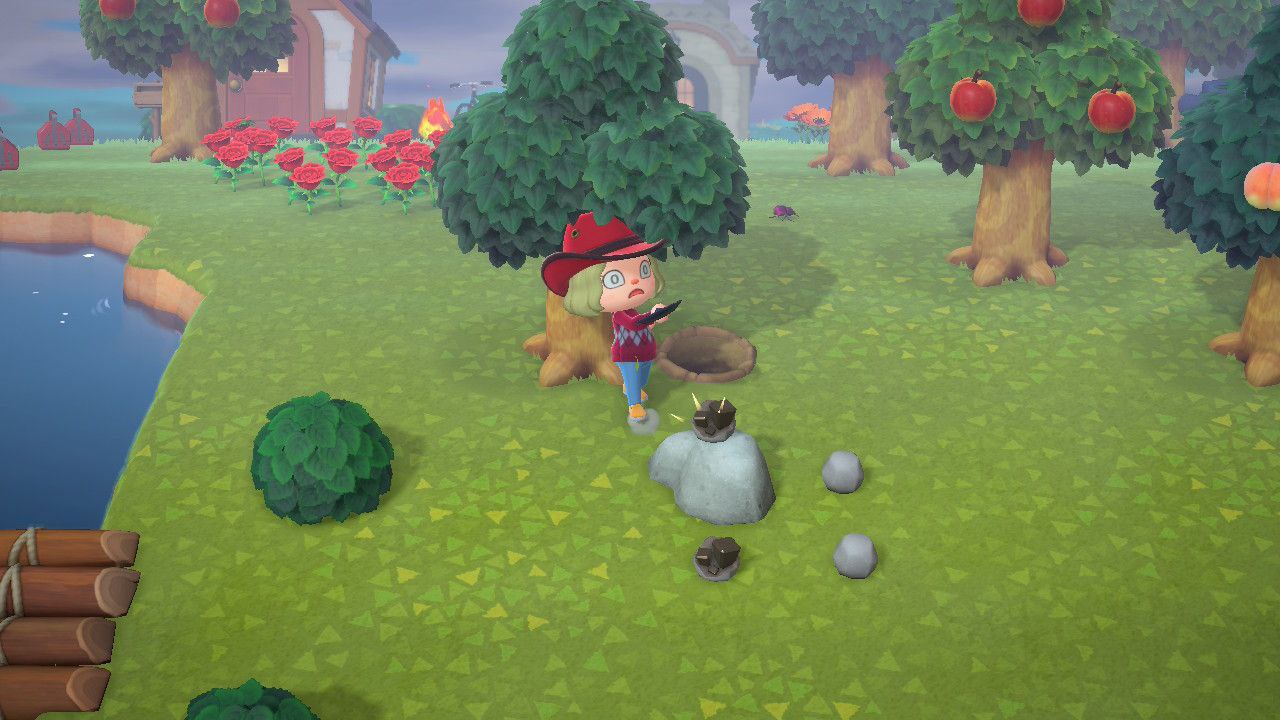 Выбивание камней