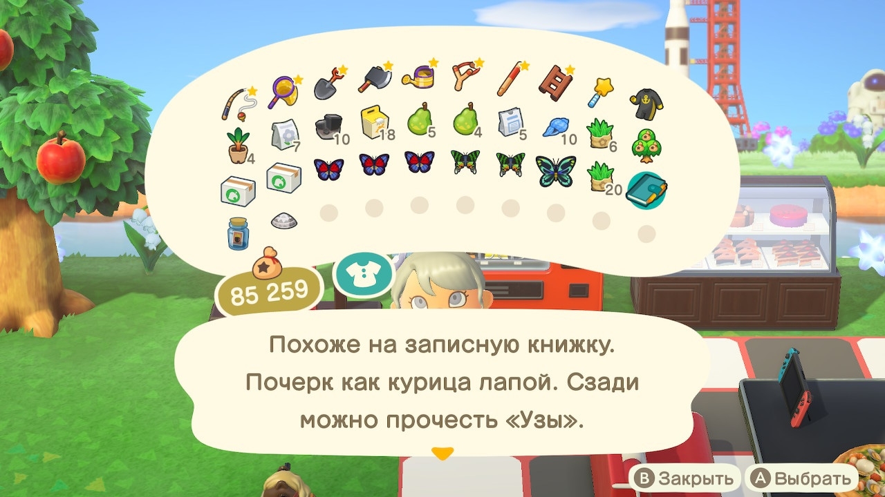 Описание книги заботливого жителя