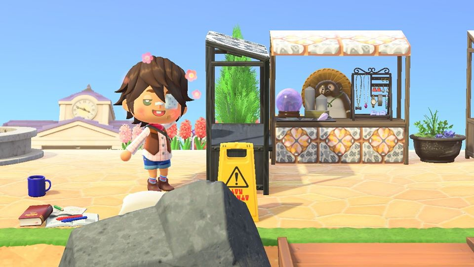 Зона посадки, вид снаружи