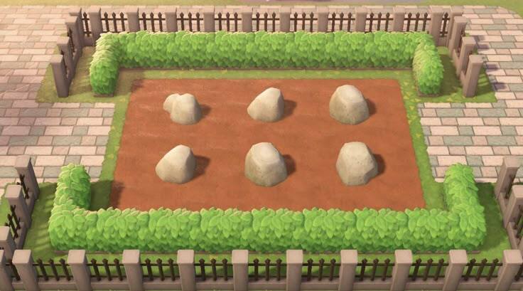 Пример обычного сада камней